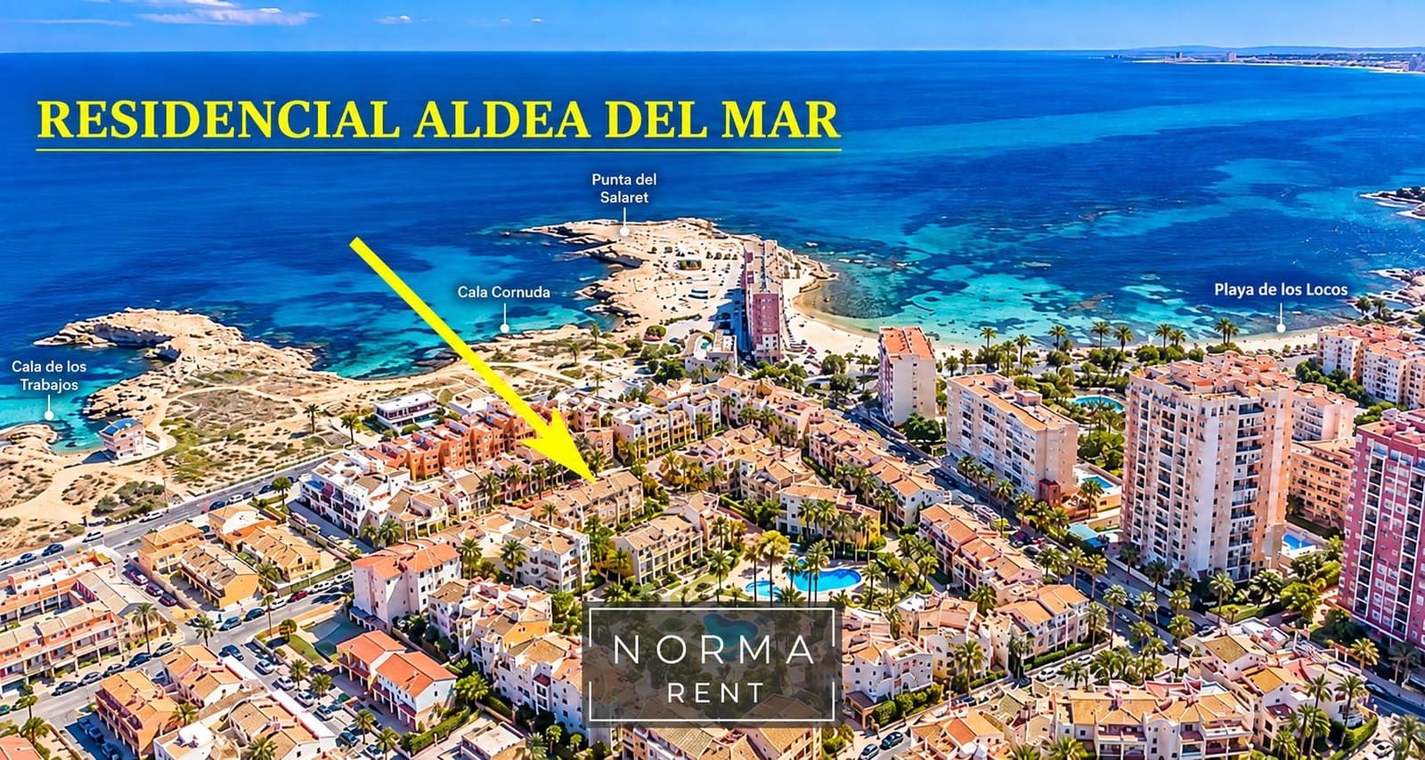 3 bedroom Beach Apartment for rent in Aldea del Mar - € 1,250 (Ref: 10185051)