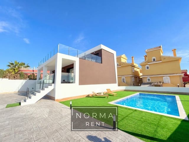 Chalet de 3 habitaciones en Monforte del Cid en alquiler con piscina garaje - 2.400 € (Ref: 10187204)