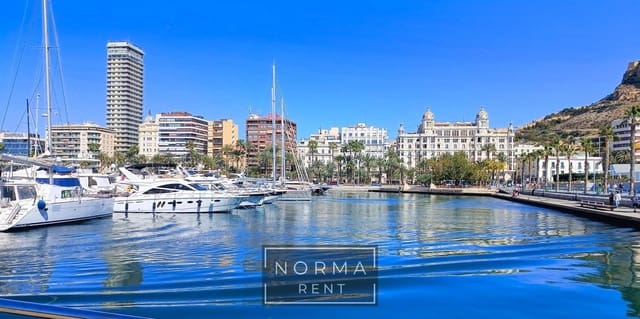 Apartamento de 2 habitaciones en Alicante / Alacant ciudad en alquiler - 2.800 € (Ref: 9137200)