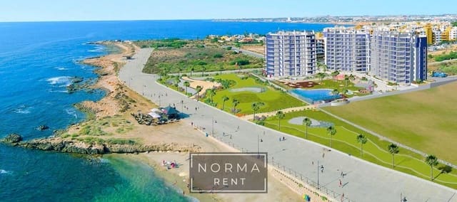 1 makuuhuone Kattohuoneisto vuokrattavana paikassa Punta Prima, Torrevieja mukana uima-altaan 
autotalli - 600 € (Ref: 9347414)