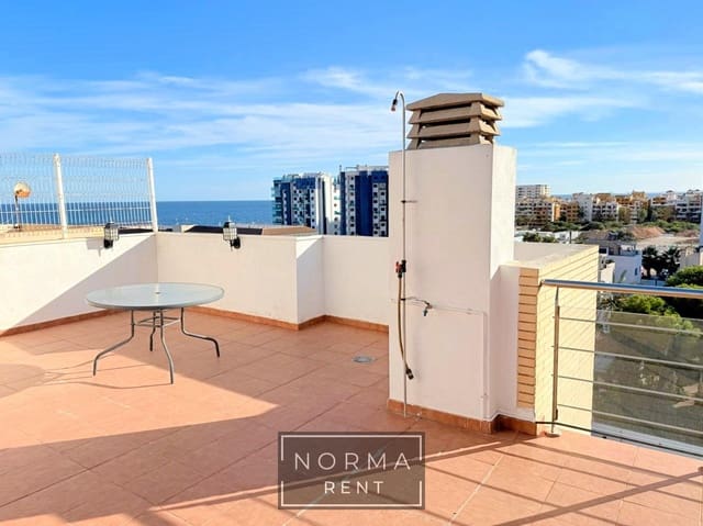 1 soverom Penthouse til leie i Punta Prima, Orihuela med svømmebasseng garasje - € 600 (Ref: 9383010)