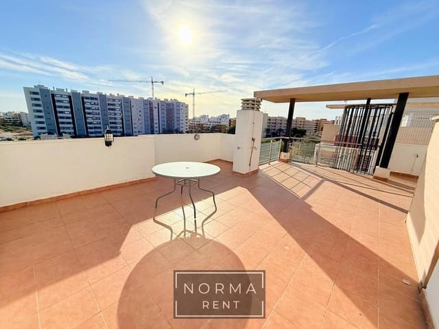 1 soverom Penthouse til leie i Punta Prima, Orihuela med svømmebasseng garasje - € 600 (Ref: 9383010)