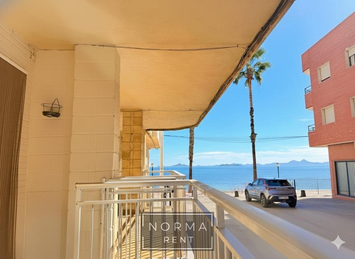 2 bedroom Beach Apartment for rent in Los Narejos with garage - € 575 (Ref: 9414200)