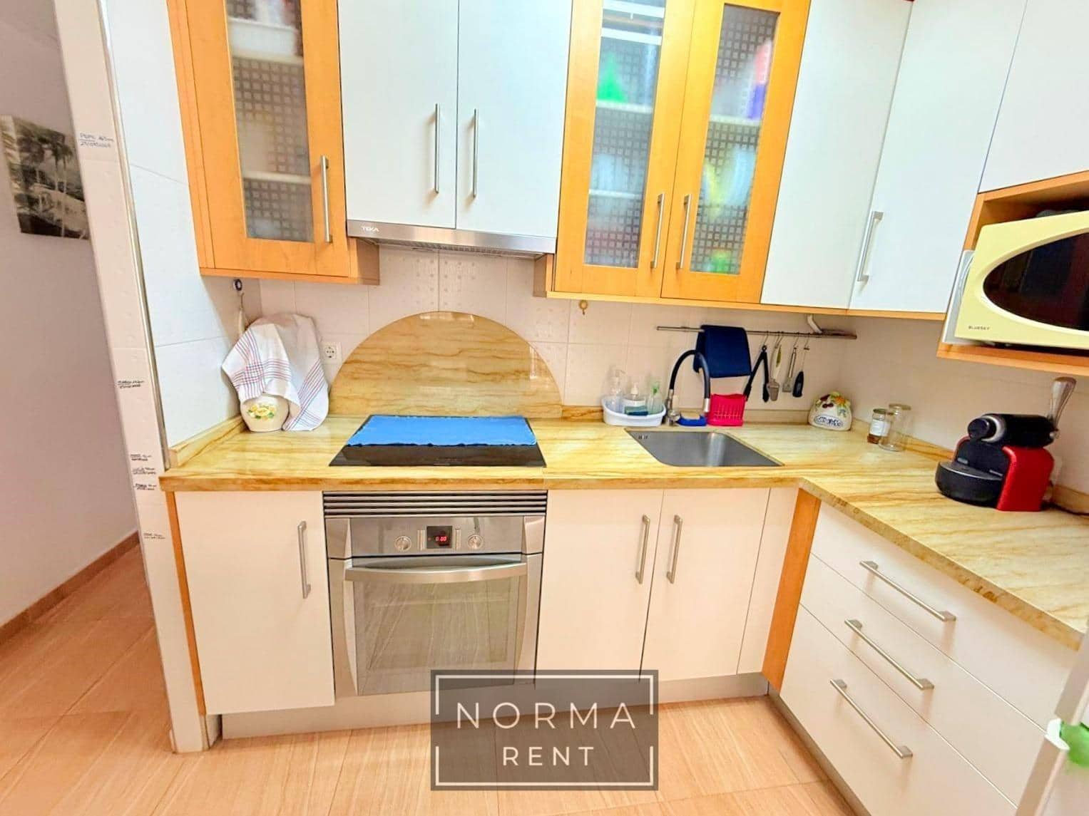 2 bedroom Beach Apartment for rent in Los Narejos with garage - € 575 (Ref: 9414200)