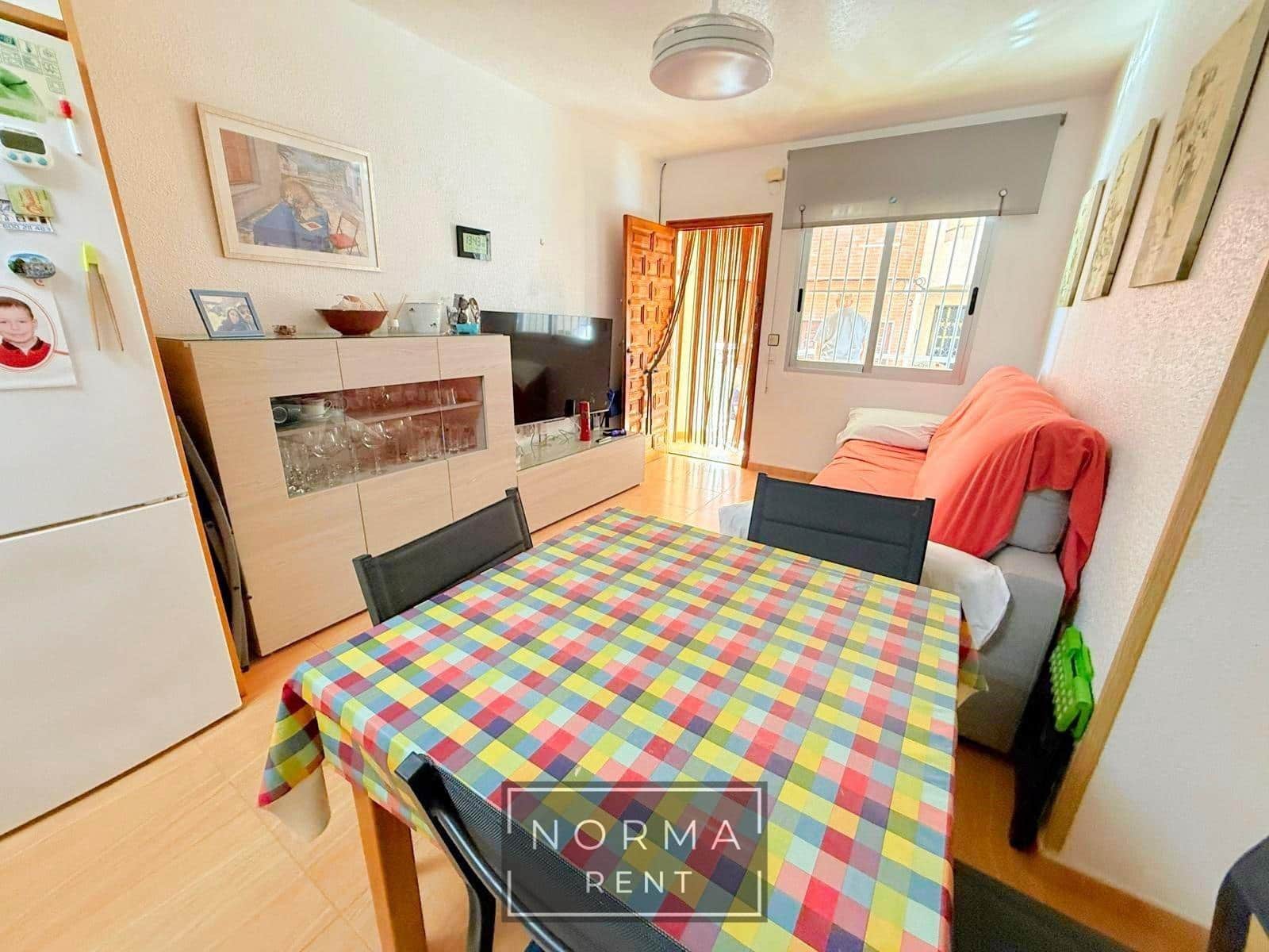 2 bedroom Beach Apartment for rent in Los Narejos with garage - € 575 (Ref: 9414200)