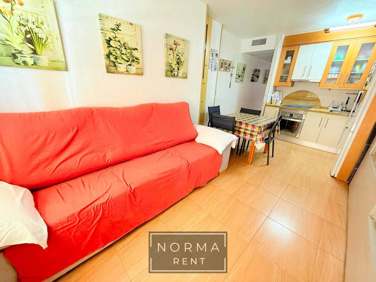 2 bedroom Beach Apartment for rent in Los Narejos with garage - € 575 (Ref: 9414200)