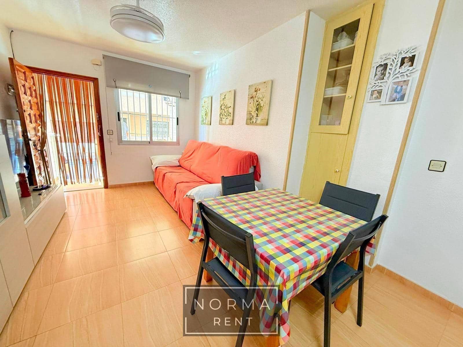 2 bedroom Beach Apartment for rent in Los Narejos with garage - € 575 (Ref: 9414200)