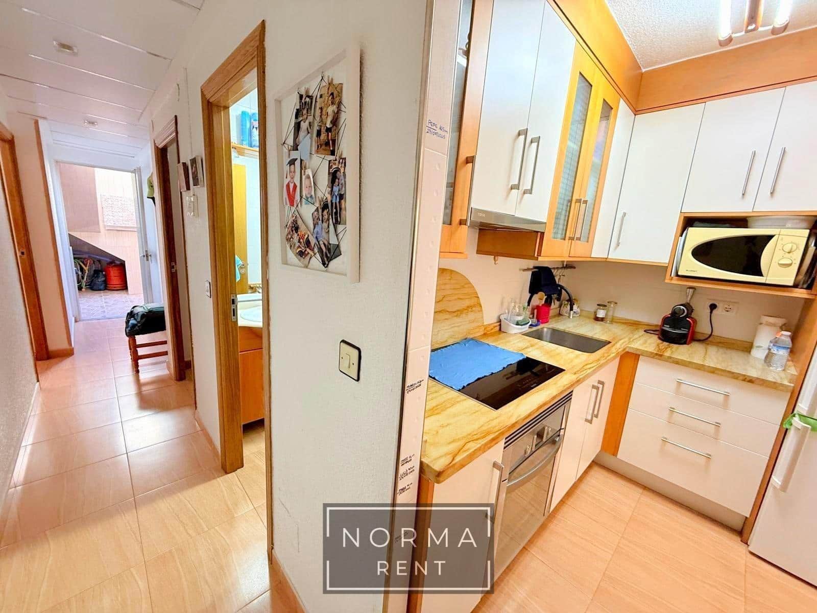 2 bedroom Beach Apartment for rent in Los Narejos with garage - € 575 (Ref: 9414200)