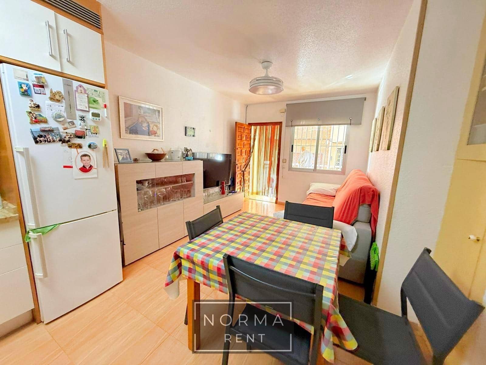 2 bedroom Beach Apartment for rent in Los Narejos with garage - € 575 (Ref: 9414200)