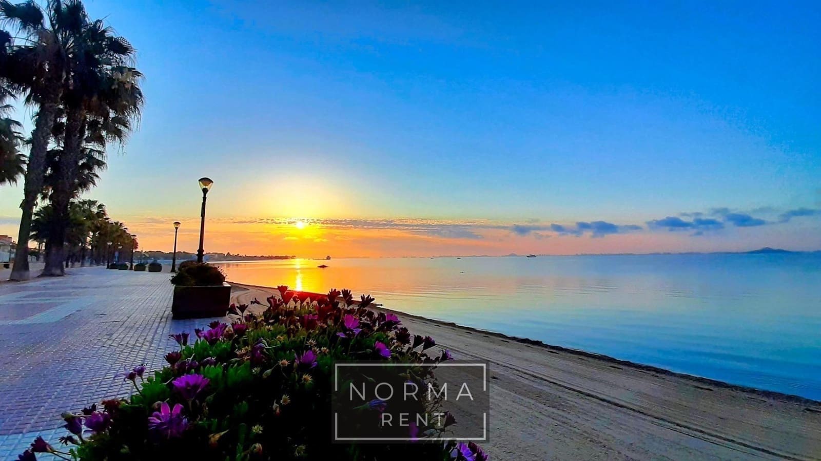 2 bedroom Beach Apartment for rent in Los Narejos with garage - € 575 (Ref: 9414200)