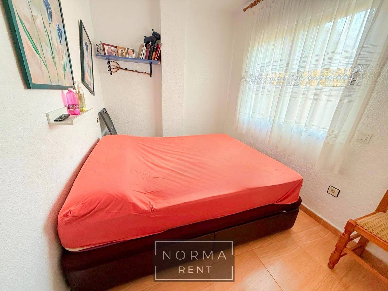 2 bedroom Beach Apartment for rent in Los Narejos with garage - € 575 (Ref: 9414200)