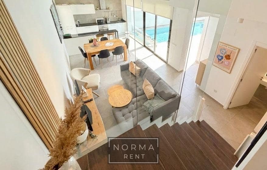 3 makuuhuone Huvila vuokrattavana paikassa Guardamar del Segura mukana uima-altaan - 2 500 € (Ref: 9441394)