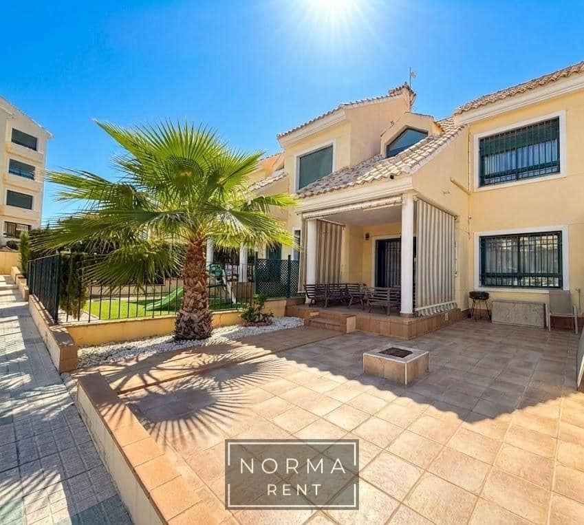 3 soveværelse Lejlighed til leje i Orihuela Costa med swimmingpool - € 1.250 (Ref: 9486446)