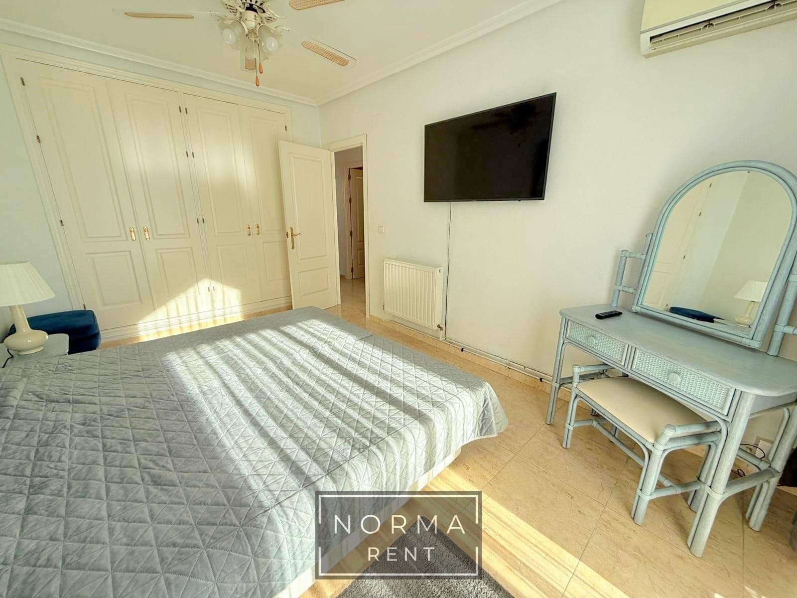 3 soveværelse Lejlighed til leje i Orihuela Costa med swimmingpool - € 1.250 (Ref: 9486446)