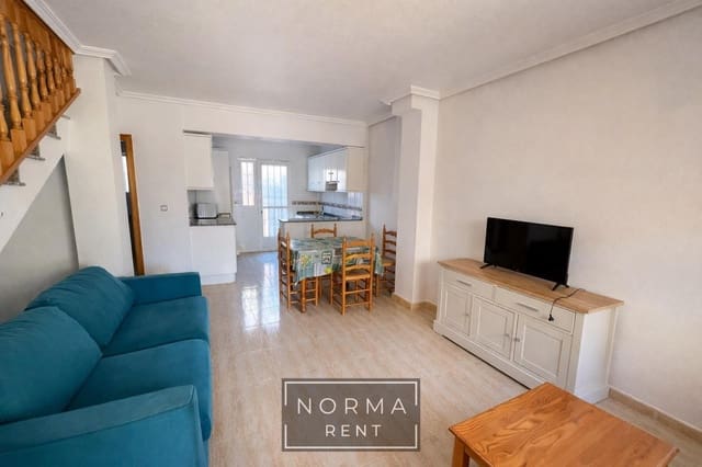 3 Zimmer Reihenhaus zu vermieten in Aguamarina, Orihuela mit Pool - 1.200 € (Ref: 9591389)