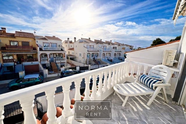 5 bedroom Terraced Villa for rent in El Chaparral - La Siesta - La Torreta, Torrevieja with pool - € 950 (Ref: 9605059)