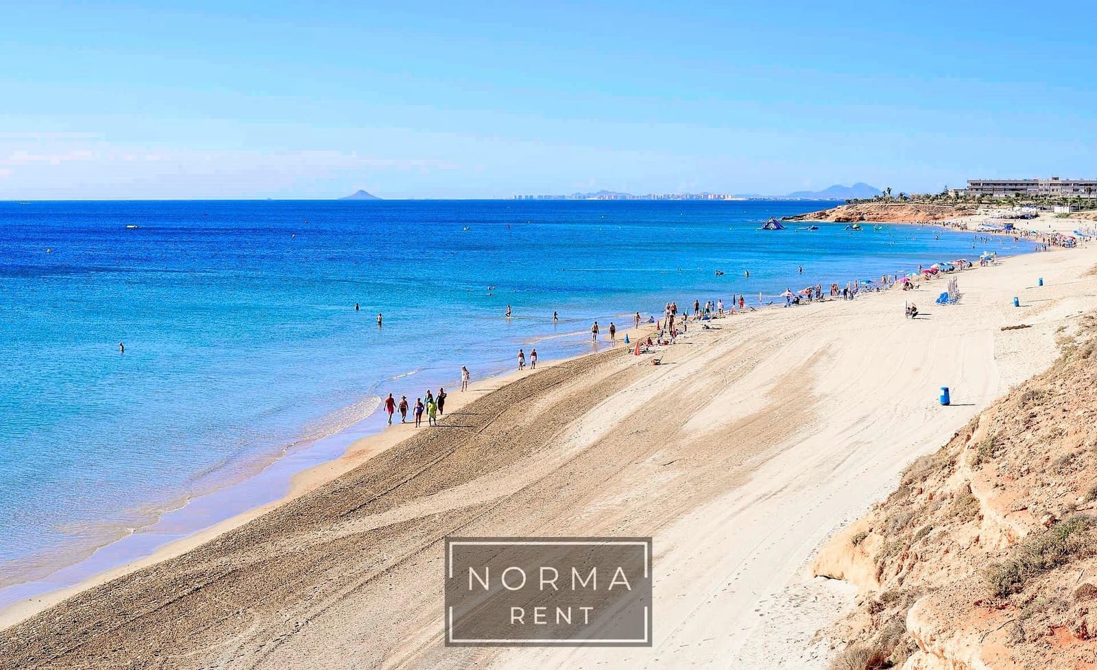 2 quarto Apartamento de Praia para arrendar em Orihuela Costa com garagem - 820 € (Ref: 9679928)