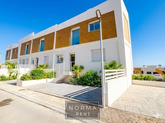 3 sovrum Radhus att hyra i Gran Alacant, Santa Pola med garage - 1 430 € (Ref: 9791132)