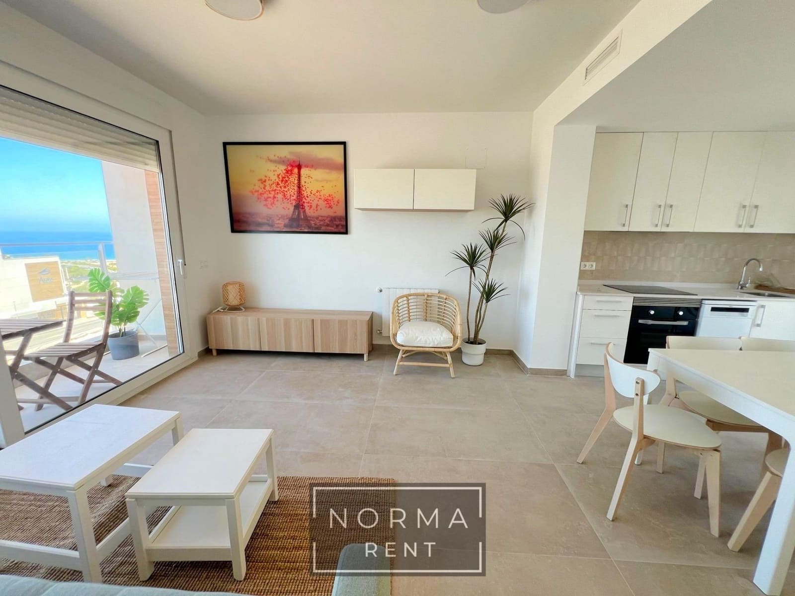 2 Zimmer Reihenhaus zu vermieten in Alicante / Alacant Stadt mit Garage - 1.330 € (Ref: 9794739)