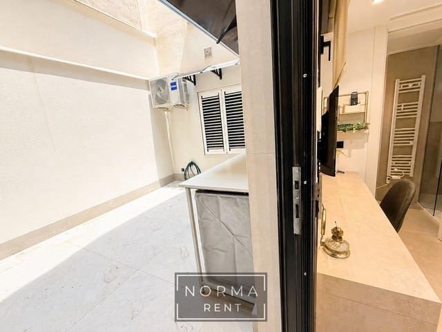 Studio for rent in Ensanche - Diputacion, Alicante / Alacant city - € 1,050 (Ref: 9801307)