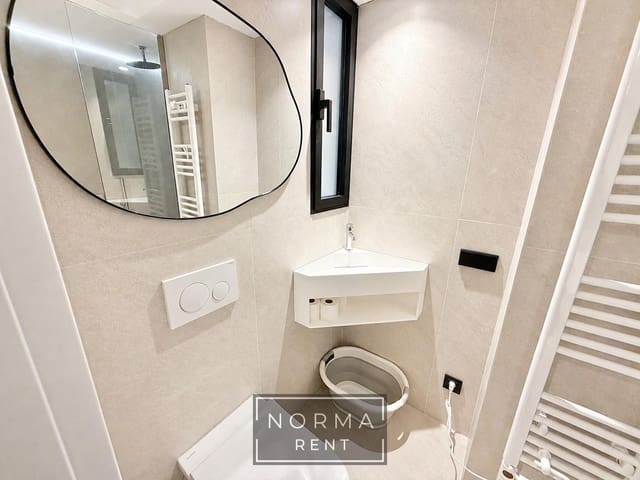 Studio for rent in Ensanche - Diputacion, Alicante / Alacant city - € 1,050 (Ref: 9801307)