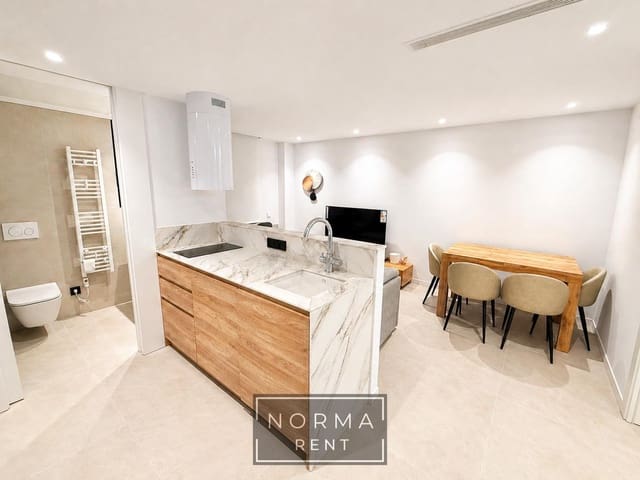 Apartamento de 2 habitaciones en Ensanche - Diputacion, Alicante / Alacant ciudad en alquiler con garaje - 1.400 € (Ref: 9801308)