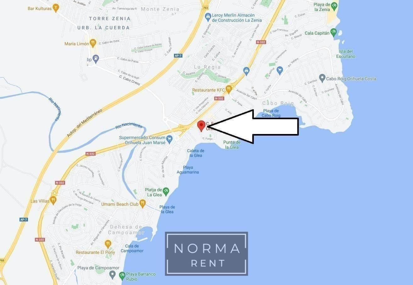 2 soveværelse Lejlighed til leje i Orihuela Costa med swimmingpool garage - € 850 (Ref: 9849458)