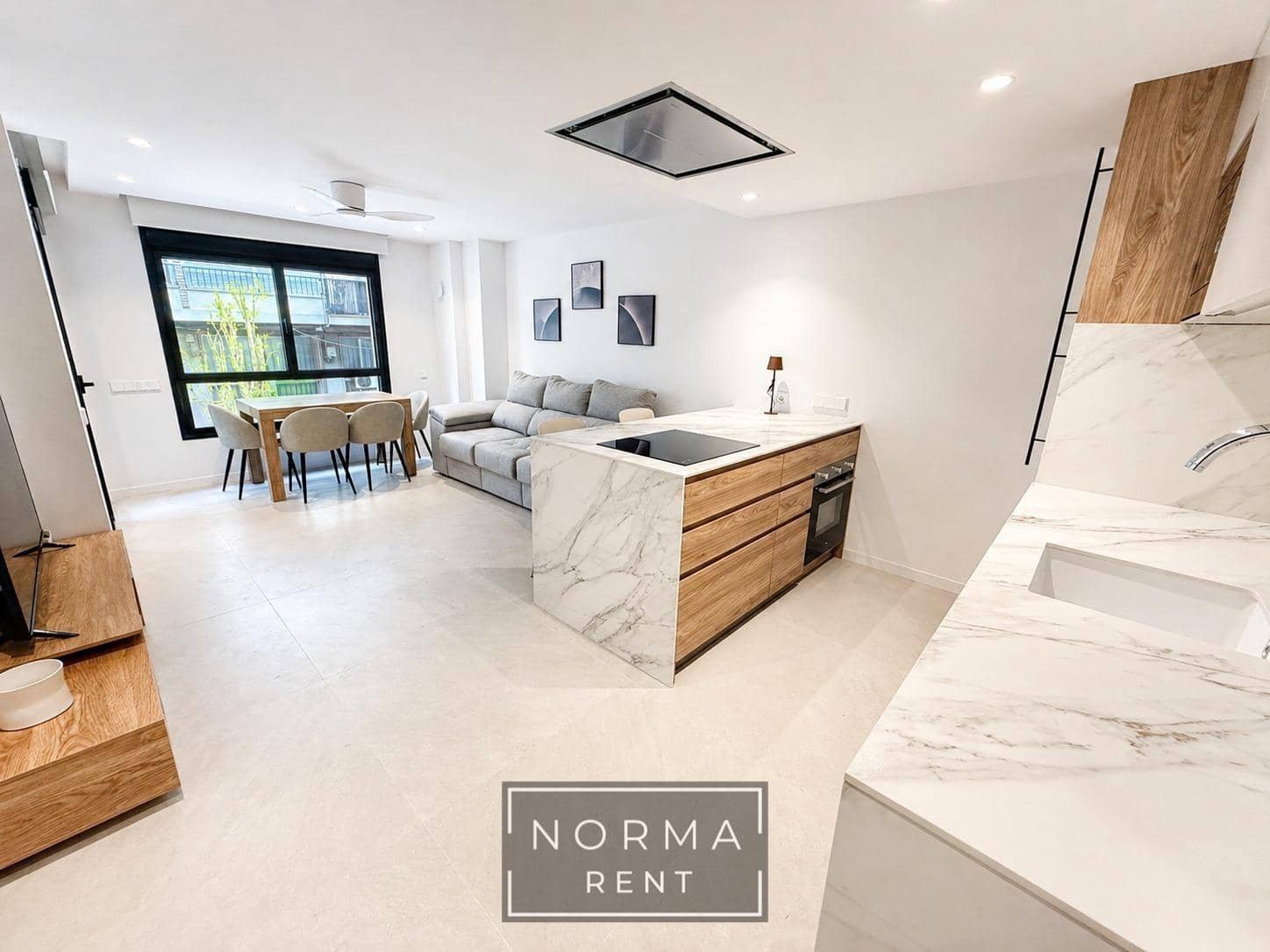 2 Zimmer Apartment zu vermieten in Alicante / Alacant Stadt mit Garage - 1.590 € (Ref: 9868667)