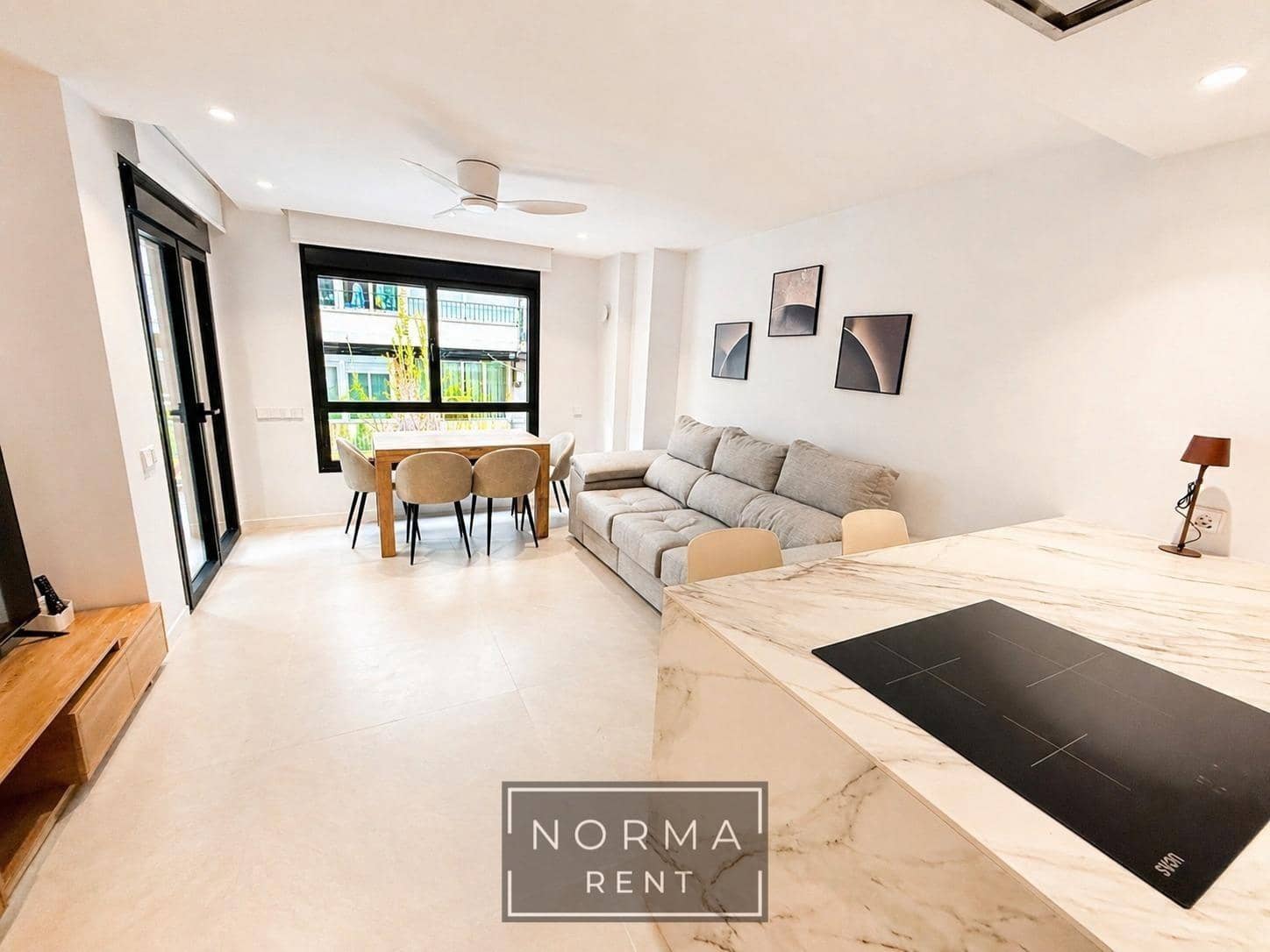 2 Zimmer Apartment zu vermieten in Alicante / Alacant Stadt mit Garage - 1.590 € (Ref: 9868667)
