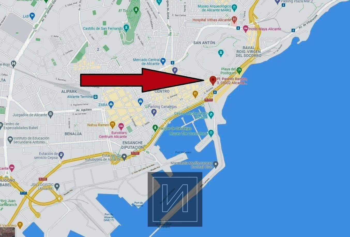4 camera da letto Appartamento in vendita in Alicante citta - 675.000 € (Rif: 9904027)