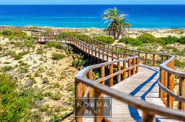 3 quarto Moradia em Banda para arrendar em Monte y Mar, Santa Pola com piscina garagem - 1 700 € (Ref: 9927501)