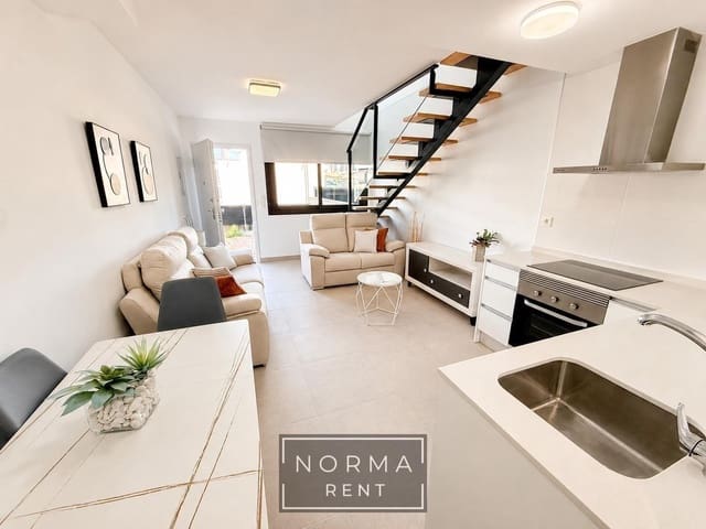 3 bedroom Terraced Villa for rent in Monte y Mar, Santa Pola with pool garage - € 1,700 (Ref: 9927501)