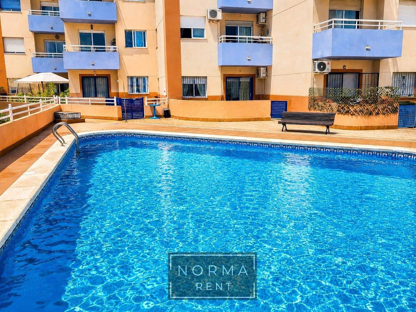 2 makuuhuone Huoneisto vuokrattavana paikassa Orihuela Costa mukana uima-altaan 
autotalli - 850 € (Ref: 9958044)