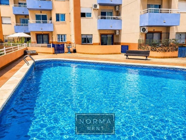 2 soveværelse Lejlighed til leje i Aguamarina, Orihuela med swimmingpool garage - € 850 (Ref: 9958044)