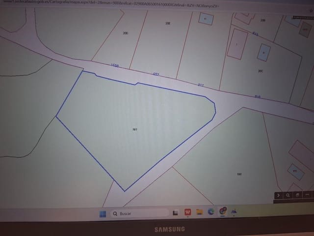 Byggegrund til salg i Albacete by - € 15.000 (Ref: 9723649)