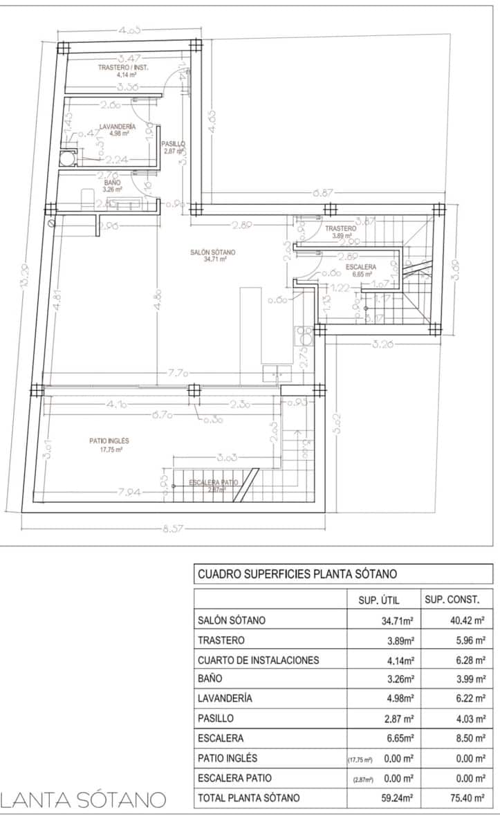 3 makuuhuone Huvila myytävänä paikassa Albacete kaupunki mukana uima-altaan 
autotalli - 850 000 € (Ref: 9723679)