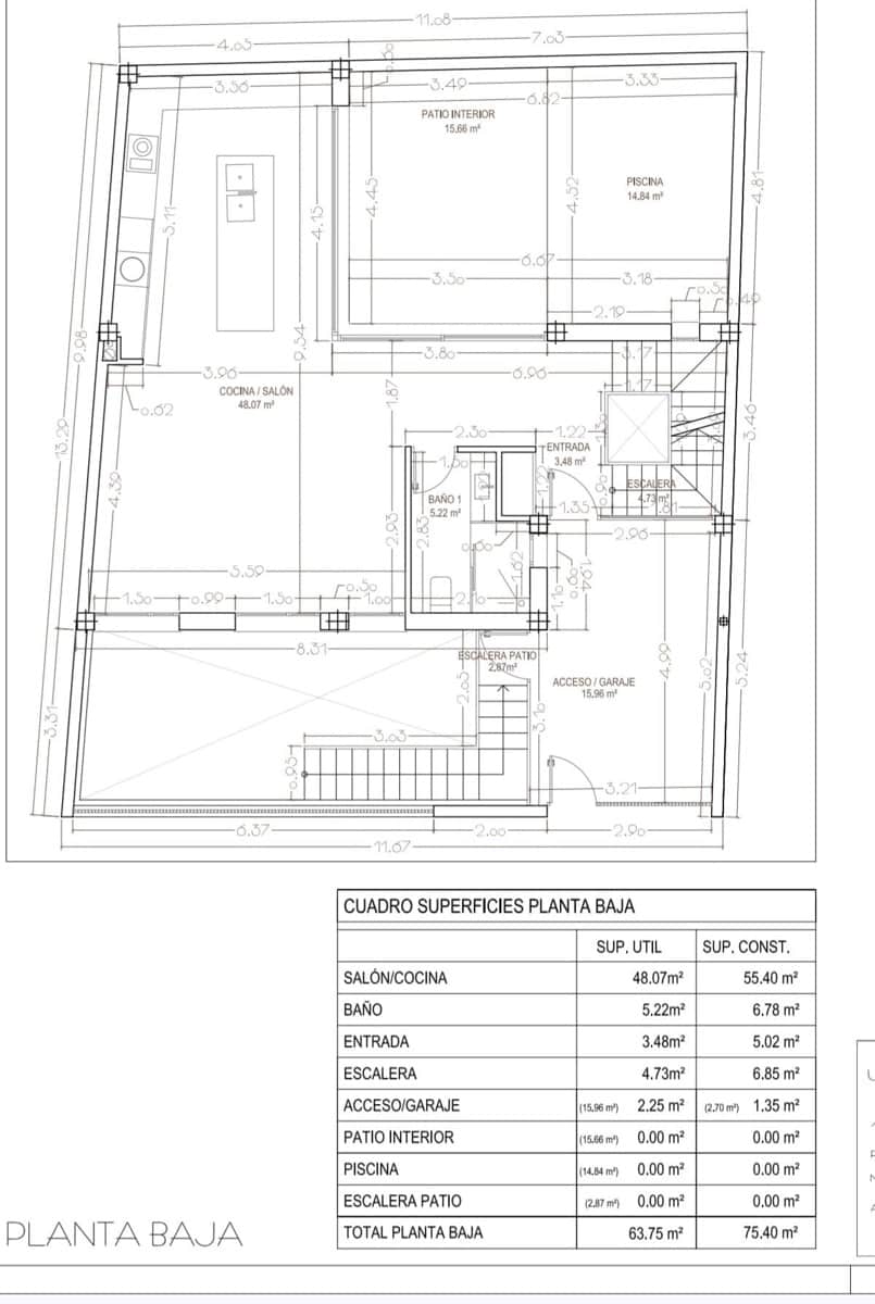 3 makuuhuone Huvila myytävänä paikassa Albacete kaupunki mukana uima-altaan 
autotalli - 850 000 € (Ref: 9723679)