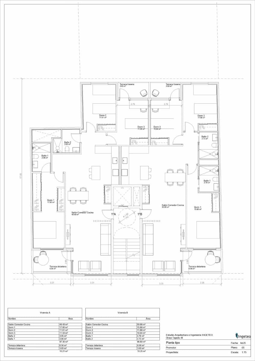 3 bedroom Flat for sale in Albacete city with pool garage - € 280,000 (Ref: 9723709)