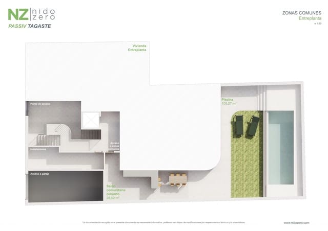 3 bedroom Flat for sale in Industria, Albacete city with pool garage - € 280,000 (Ref: 9723709)