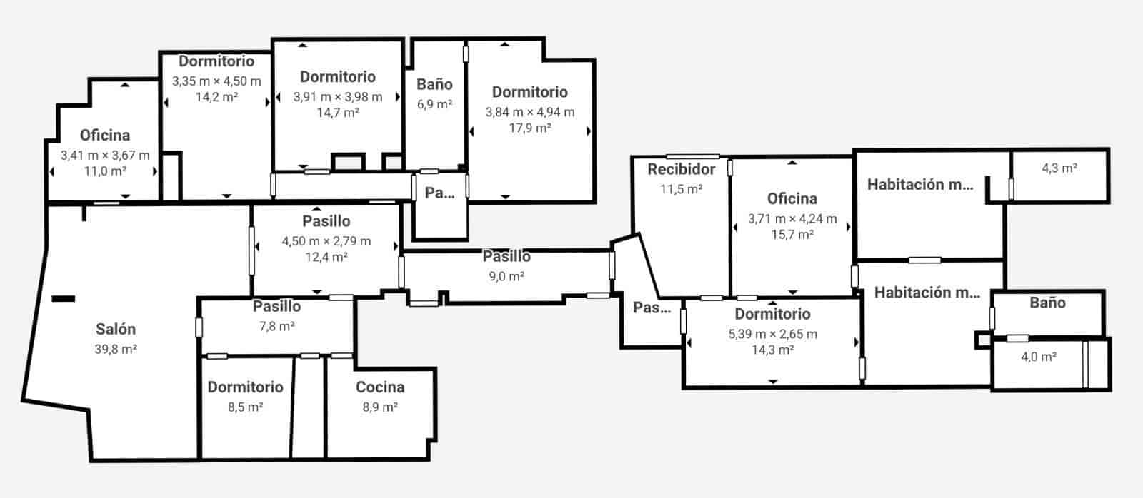 6 soveværelse Lejlighed til salg i Granada by - € 829.000 (Ref: 8851817)
