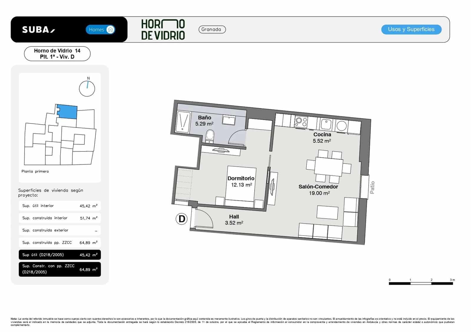 1 soveværelse Lejlighed til salg i Granada by - € 266.000 (Ref: 9116016)