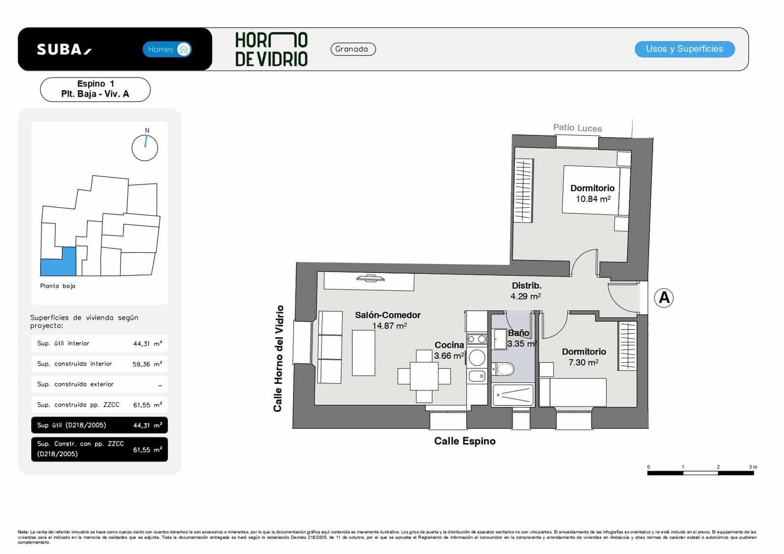 2 soverom Leilighet til salgs i Granada by - € 265 000 (Ref: 9116017)