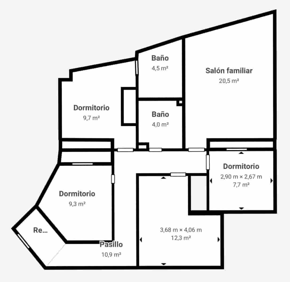 3 sypialnia Mieszkanie na sprzedaż w Miasto Grenada - 349 000 € (Ref: 9134318)