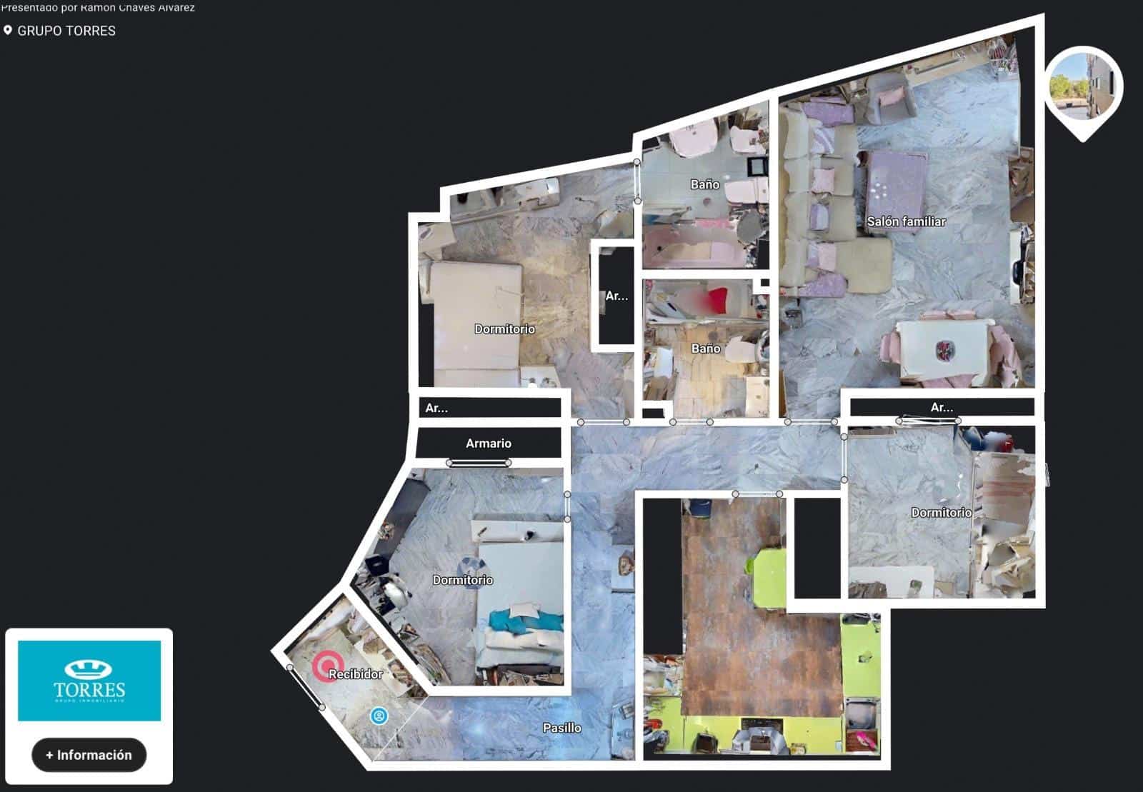 3 sypialnia Mieszkanie na sprzedaż w Miasto Grenada - 349 000 € (Ref: 9134318)