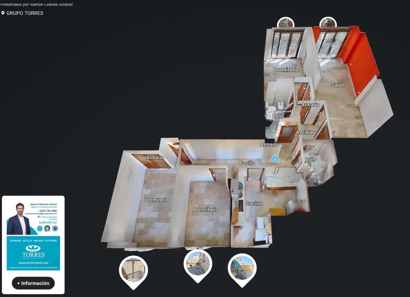 3 bedroom Flat for sale in Granada city with garage - € 395,000 (Ref: 9145433)