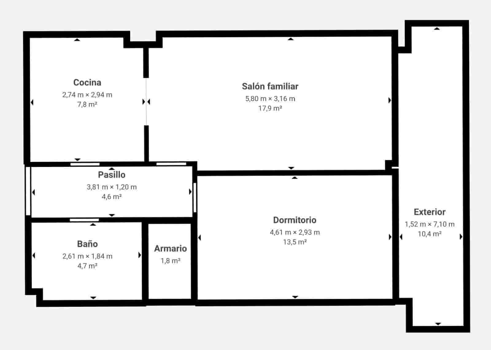 1 soverom Leilighet til salgs i Atarfe med garasje - € 135 000 (Ref: 9282134)