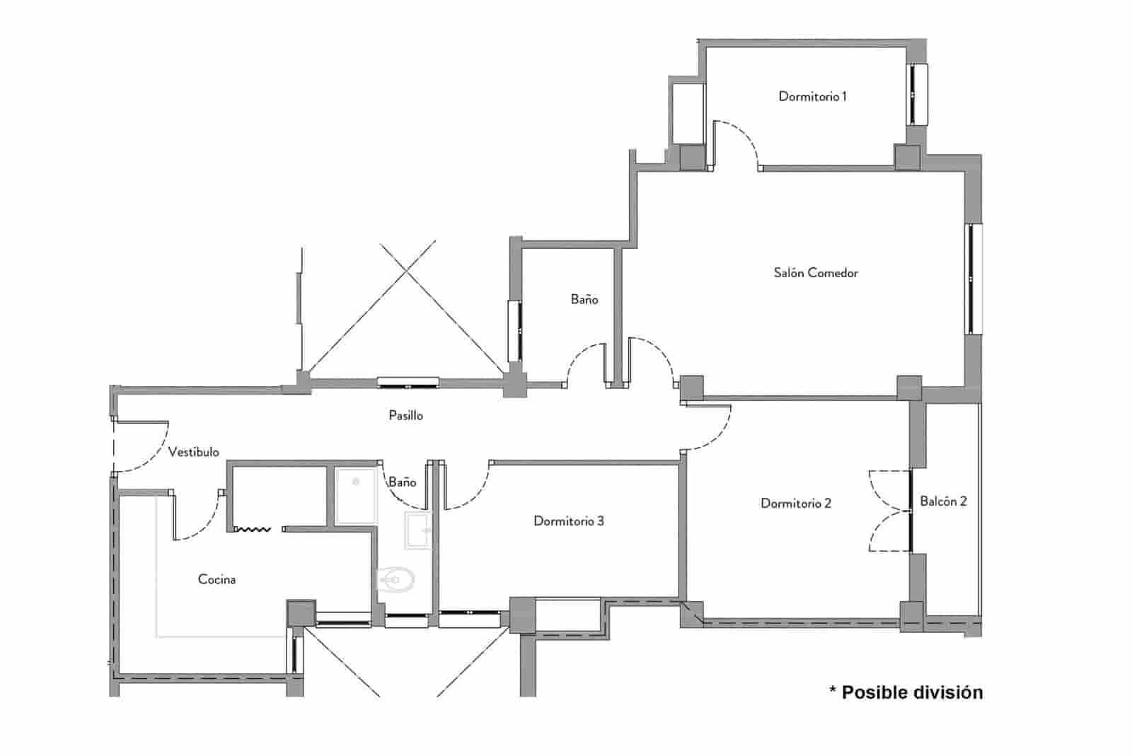 3 sypialnia Mieszkanie na sprzedaż w Miasto Grenada - 195 000 € (Ref: 9403380)