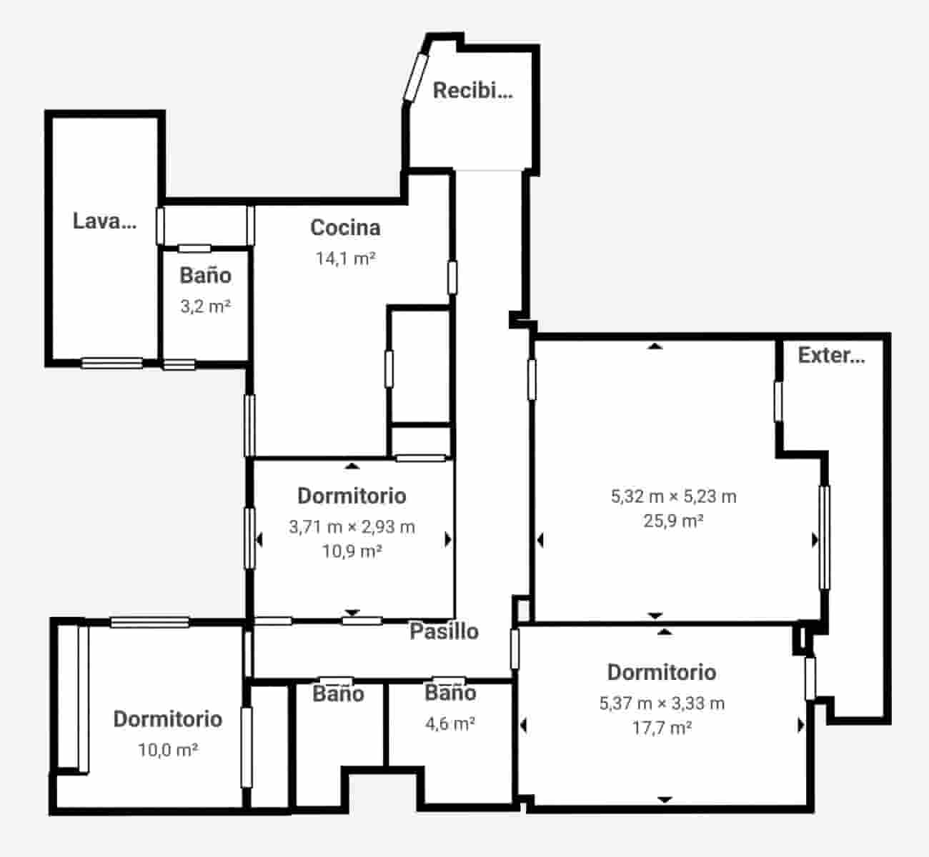 4 bedroom Flat for sale in Granada city - € 419,000 (Ref: 9719883)