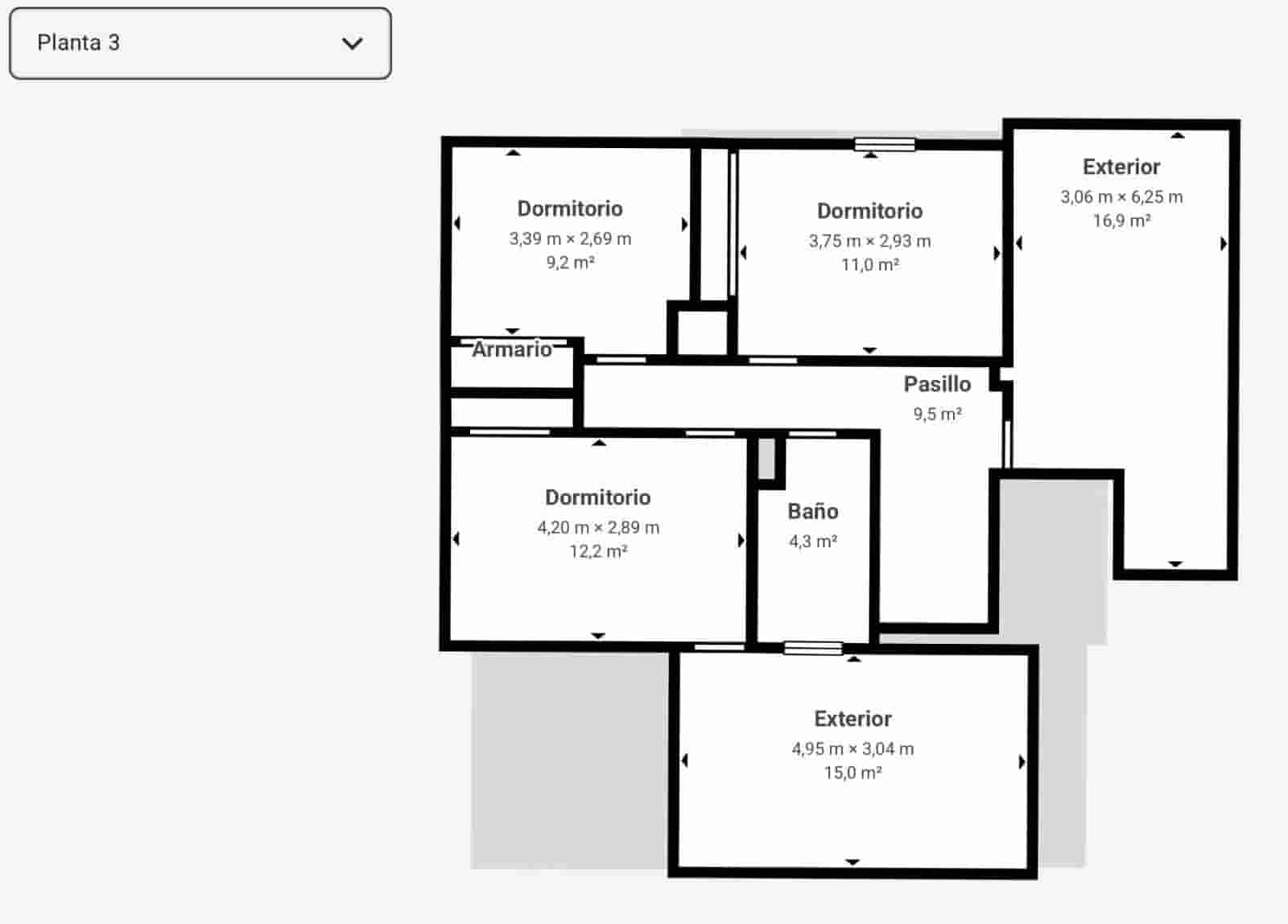4 sypialnia Dom szeregowy na sprzedaż w Miasto Grenada z garażem - 595 000 € (Ref: 9733861)