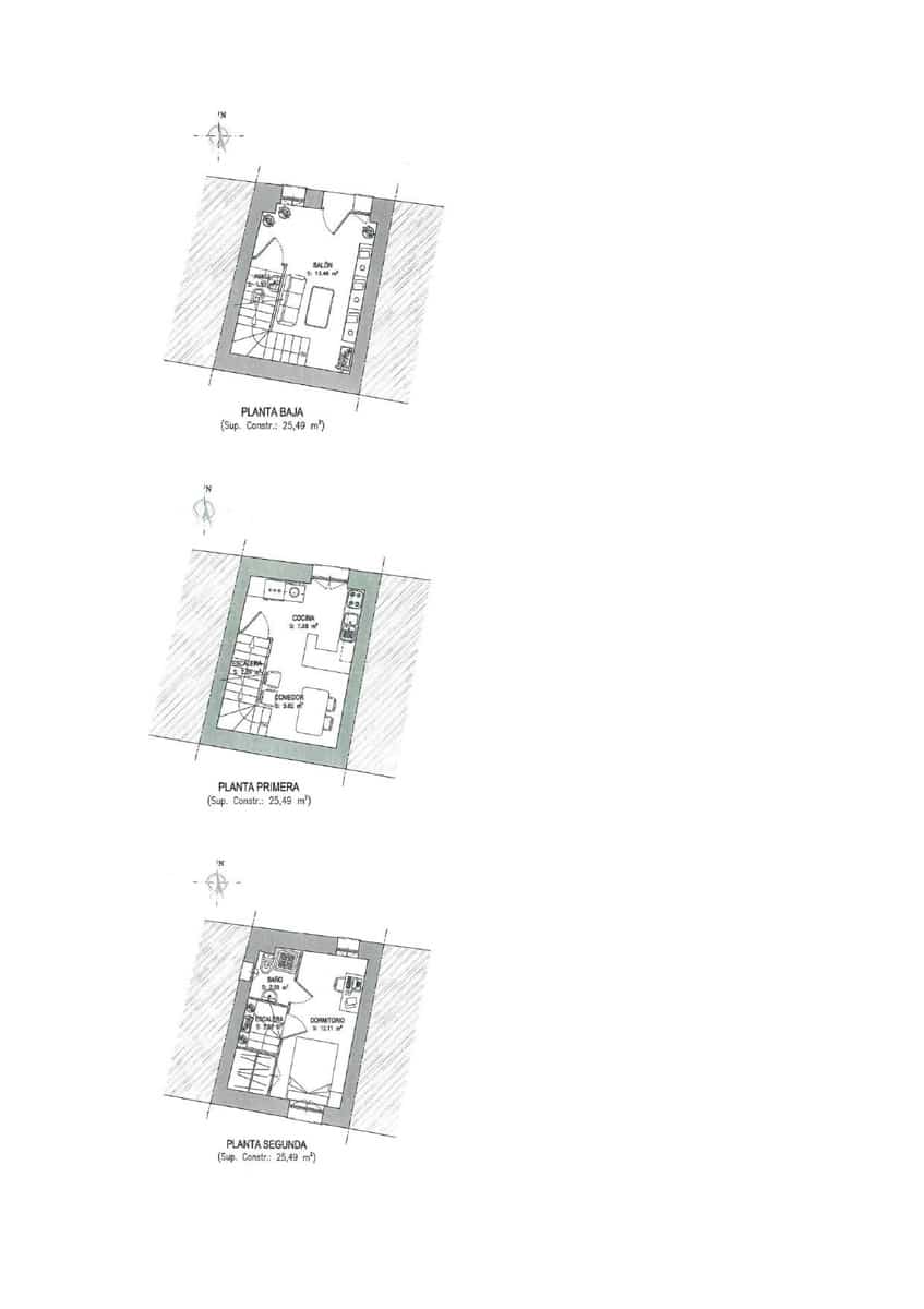 1 slaapkamer Rijtjeshuis te koop in Granada stad - € 225.000 (Ref: 9860077)